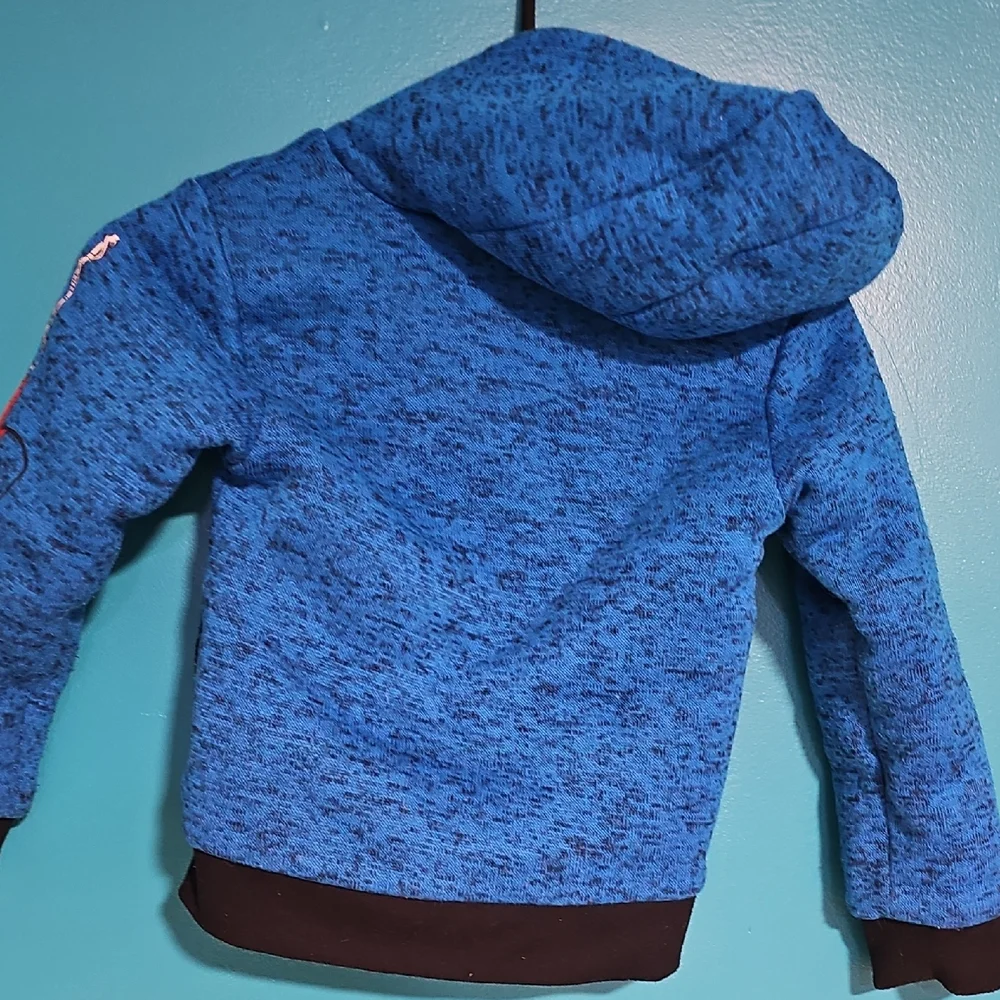 Blue Spider-Man Hoodie for Kids - Picture 2 of 3